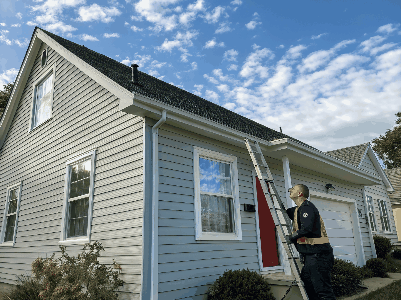Exterior renovation in Clarksburg