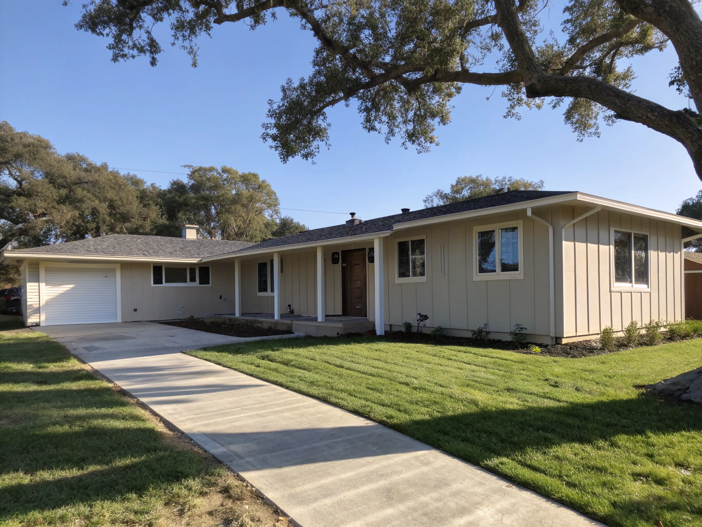Ranch Style after siding replacement