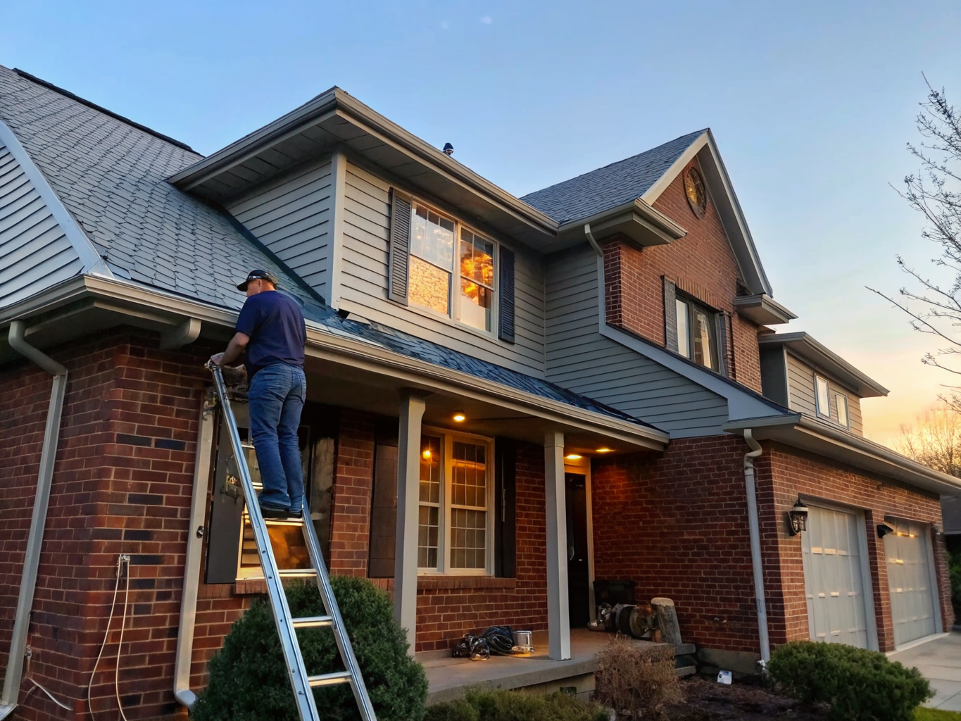 Gutter installation in Silver Spring